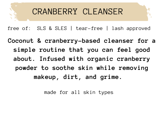 Cranberry Cleanser