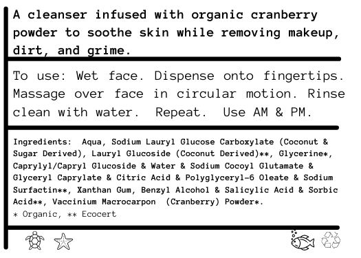 Cranberry Cleanser